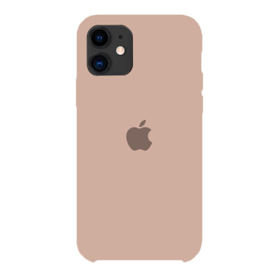 Чехол Silicone Case для Apple iPhone 11 Pink Sand, розовый песок