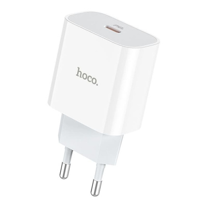 Зарядное устройство USB Type-C hoco. PD 3A 18Вт (C76A) Белый