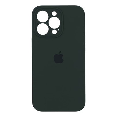 Чехол Silicone Case v2 для Apple iPhone 13 Pro Темно-зеленый