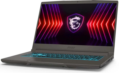 Ноутбук 15.6" MSI Thin 15 (B12VE-2836XRU) Intel Core i7 12650H, 16Gb DDR4, SSD 1Tb, NVIDIA GeForce RTX 4050 6Gb, IPS, FreeDOS Gray, серый