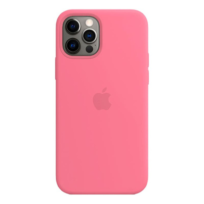 Чехол Silicone Case для Apple iPhone 12 Pro Max Light Pink, нежно-розовый