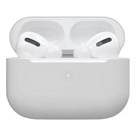 Чехол Silicone Case для Apple AirPods Pro White, белый