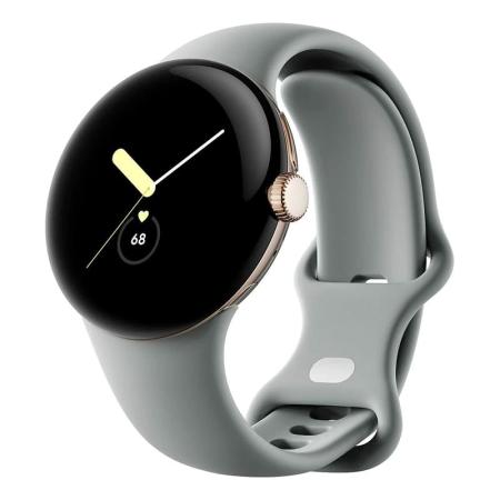 Часы Pixel Watch, 41 мм, LTE + Wi-Fi, Champagne Gold/Hazel, золотой