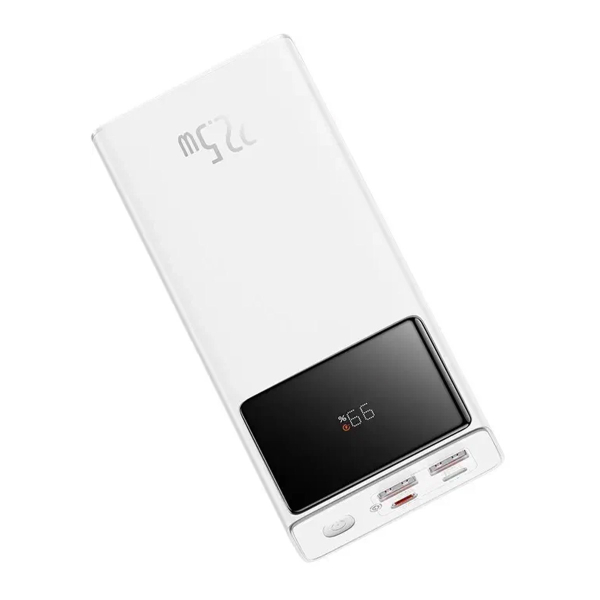 Внешний аккумулятор Baseus Star-Lord Digital Display Fast Charge 20000mAh (PPXJ080002) Белый