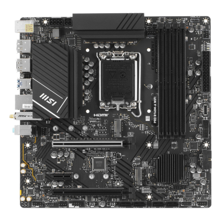 Материнская плата MSI PRO B760M-A WI-FI, Micro-ATX