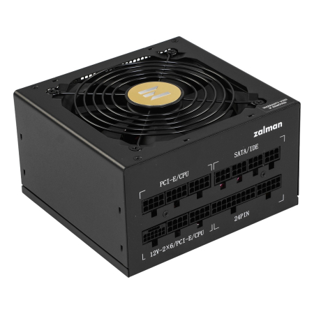 Блок питания Zalman (ZM850-TMX2SE) Gold, 850 Вт Чёрный