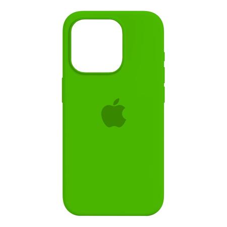 Чехол Silicone Case для Apple iPhone 15 Pro Зеленый