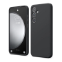 Чехол для Galaxy S24+ Elago чехол Soft silicone (Liquid) Черный
