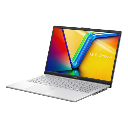 Ноутбук 15.6" ASUS VivoBook Go 15 (E1504FA-BQ154W) AMD Ryzen 3 7320U, 8Gb LPDDR5, SSD 256Gb, AMD Radeon 610M, FullHD, Win11 Cool Silver, серебристый
