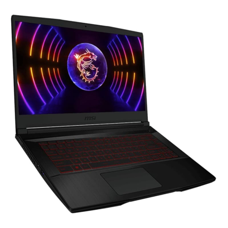 Ноутбук 15.6" MSI GF63 Thin (12UC-1094XRU) Intel Core i5 12450H, 8Gb DDR4, SSD 512Gb, NVIDIA RTX3050 4Gb, FullHD, DOS Black, чёрный