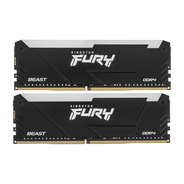 Оперативная память Kingston Fury Beast KF432C16BB12AK2/32WP DDR4 32GB 3200MHz CL16 UDIMM 2x16GB
