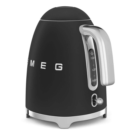 Чайник электрический SMEG 50s Style (KLF03BLMEU) Black, чёрный