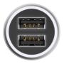 Автомобильная зарядка Xiaomi Mi Car Charger QC 3.0 2*USB (CC02CZM) Серебристый