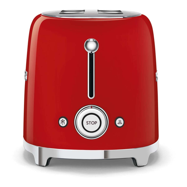 Тостер на 2 ломтика SMEG 50s style (TSF01RDEU) Красный