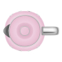 Мини-чайник электрический SMEG 50s Style (KLF05PKEU) Pink, розовый