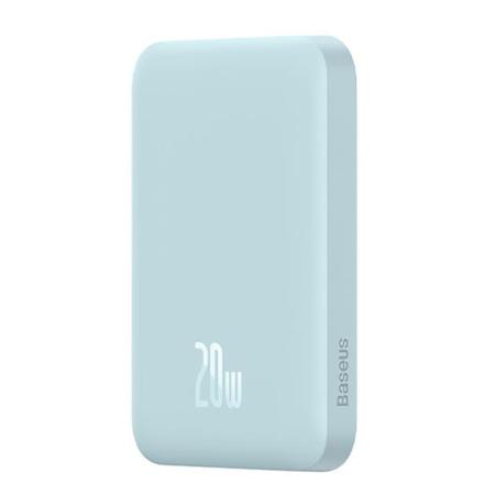 Внешний аккумулятор Baseus 10000mAh Magnetic Mini Wireless Fast Charge Power Bank 20W (PPCX110103) Голубой