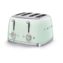 Тостер на 4 ломтика SMEG 50s style (TSF03PGEU) Пастельный зеленый