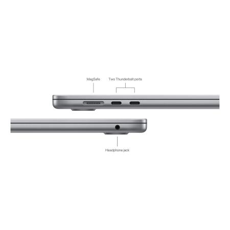 Apple MacBook Air 15" (M3, 8C CPU, 10C GPU, 2024) 16/512Gb SSD (MXD13) «Space gray, «серый космос»»