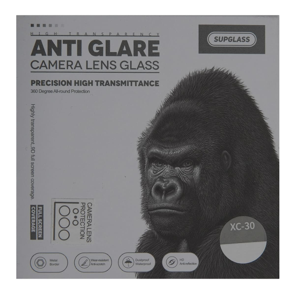 Защитное стекло для камеры Samsung S24 Plus SUPGLASS Anti Glare Camera lens glass (XC-30) Серый