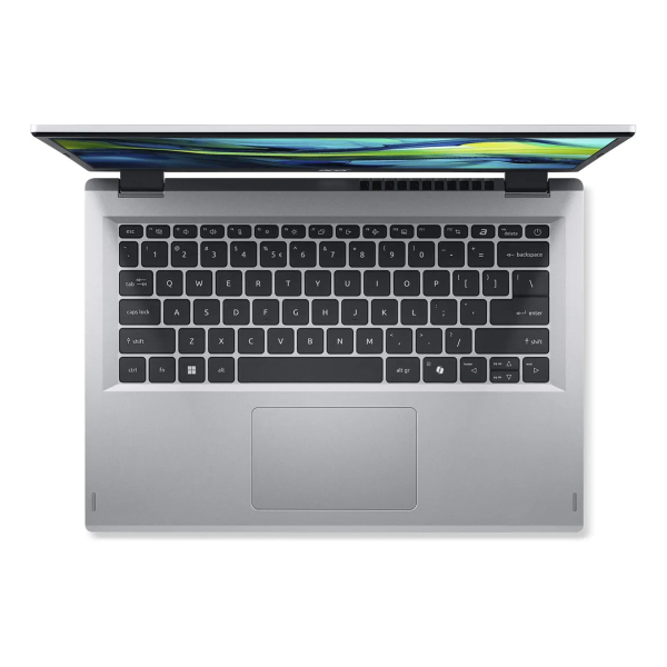 Ноутбук 14" Acer Aspire AG14-21P-R4XC (NX.KXDCD.008) AMD Ryzen 3 7320U, 8Gb LPDDR5, SSD 256Gb, AMD Radeon Graphics, IPS, Full HD, Cеребристый