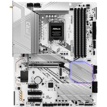 Материнская плата ASRock Z890 Pro RS WiFi White, ATX