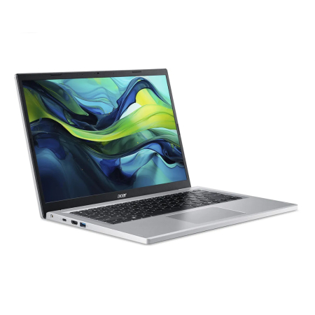 Ноутбук 14" Acer Aspire AG14-21P-R4XC (NX.KXDCD.008) AMD Ryzen 3 7320U, 8Gb LPDDR5, SSD 256Gb, AMD Radeon Graphics, IPS, Full HD, серебристый