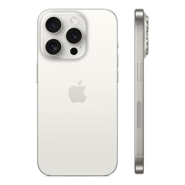 Apple iPhone 15 Pro 128Gb White Titanium, белый титан
