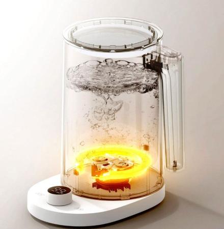 Чайник электрический Xiaomi Mijia Thermostatic Kettle 2 Pro с терморегулятором (MJJYSH01YM) White, белый