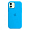 Чехол Silicone Case для Apple iPhone 12 mini Blue, голубой