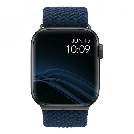 Ремешок UNIQ для Apple Watch 38/40/41 мм ASPEN Strap Braided (40MM-ASPOBLU) Синий