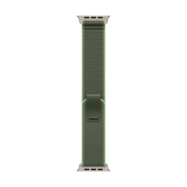 Apple Watch Ultra 3 (2025), 49 мм корпус из титана цвета «Natural», ремешок Trail Loop размера S/M цвета «Green/Neon»