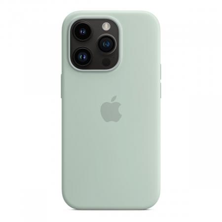 Чехол Silicone Case MagSafe для Apple iPhone 14 Pro Зеленый