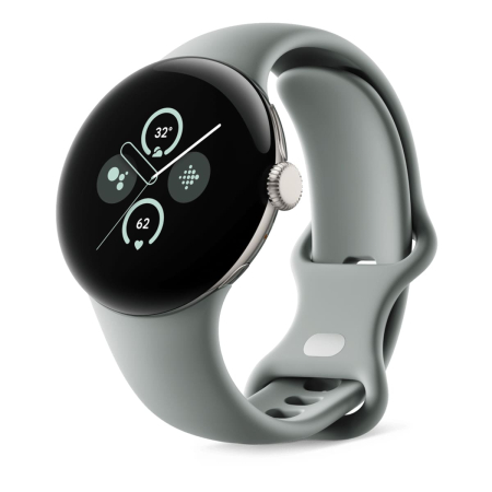 Часы Pixel Watch 2, 41 мм, Wi-Fi, Champagne Gold/Hazel, золотой