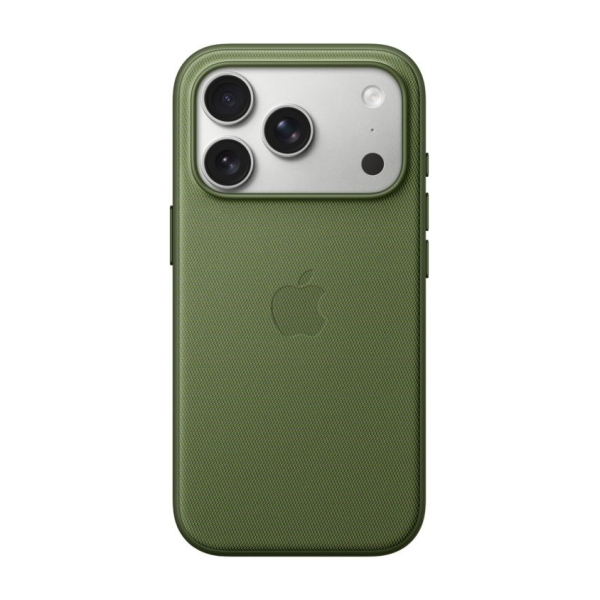 Чехол для iPhone 17 Pro с MagSafe Apple TechWoven Case тканевый (original) Green, зёленый