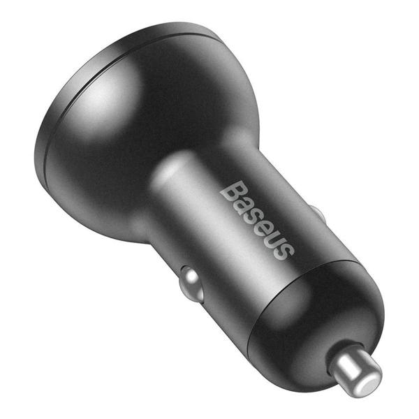 Автомобильное ЗУ 2xUSB Baseus Digital Display VCBXA-S (CCBX-0G) Черный