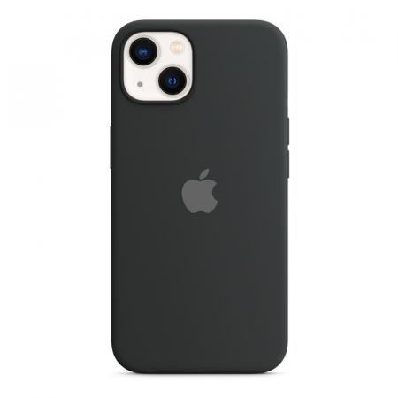 Чехол Silicone Case MagSafe для Apple iPhone 13 Черный